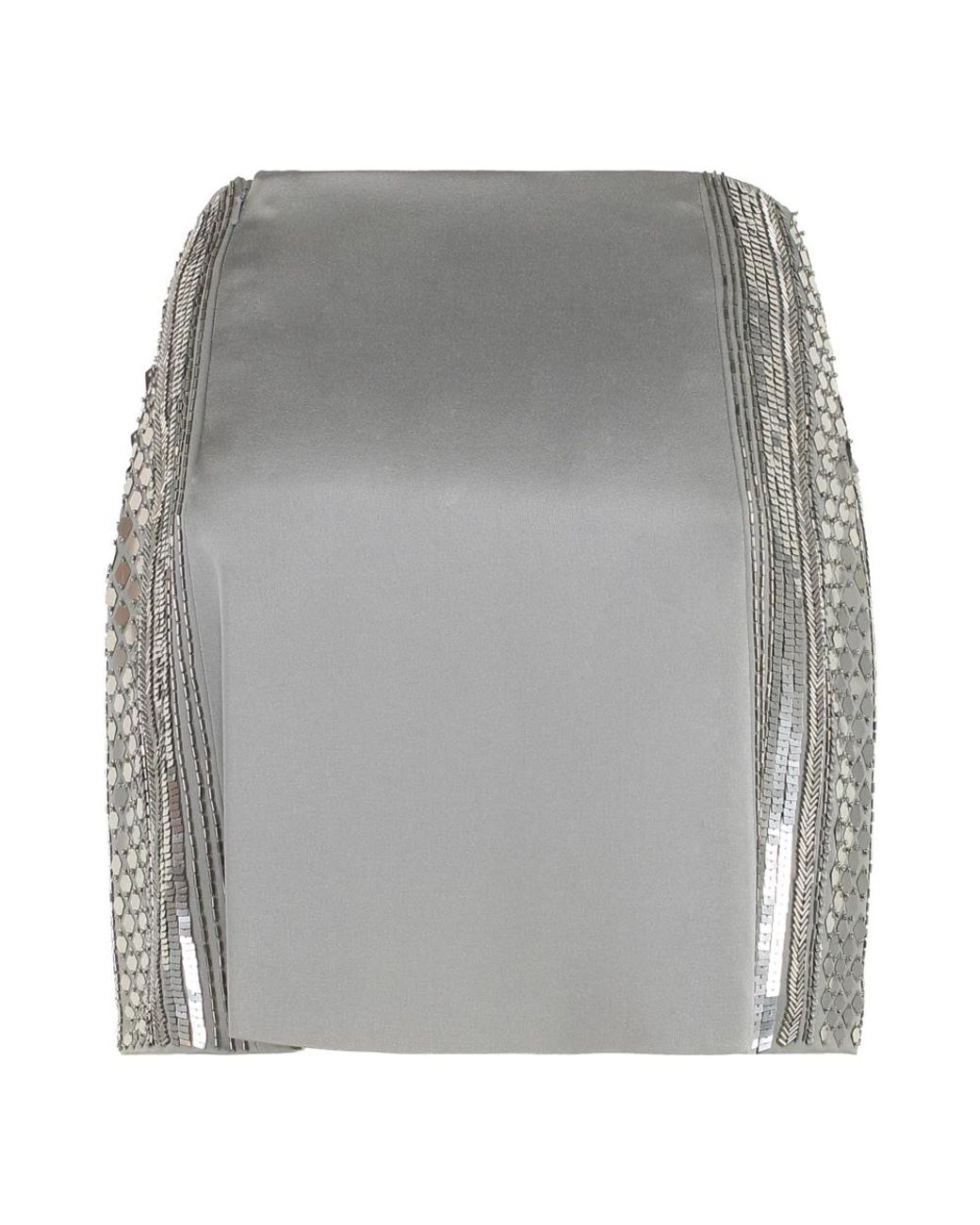 Alberta Ferretti Gray Short Skirts