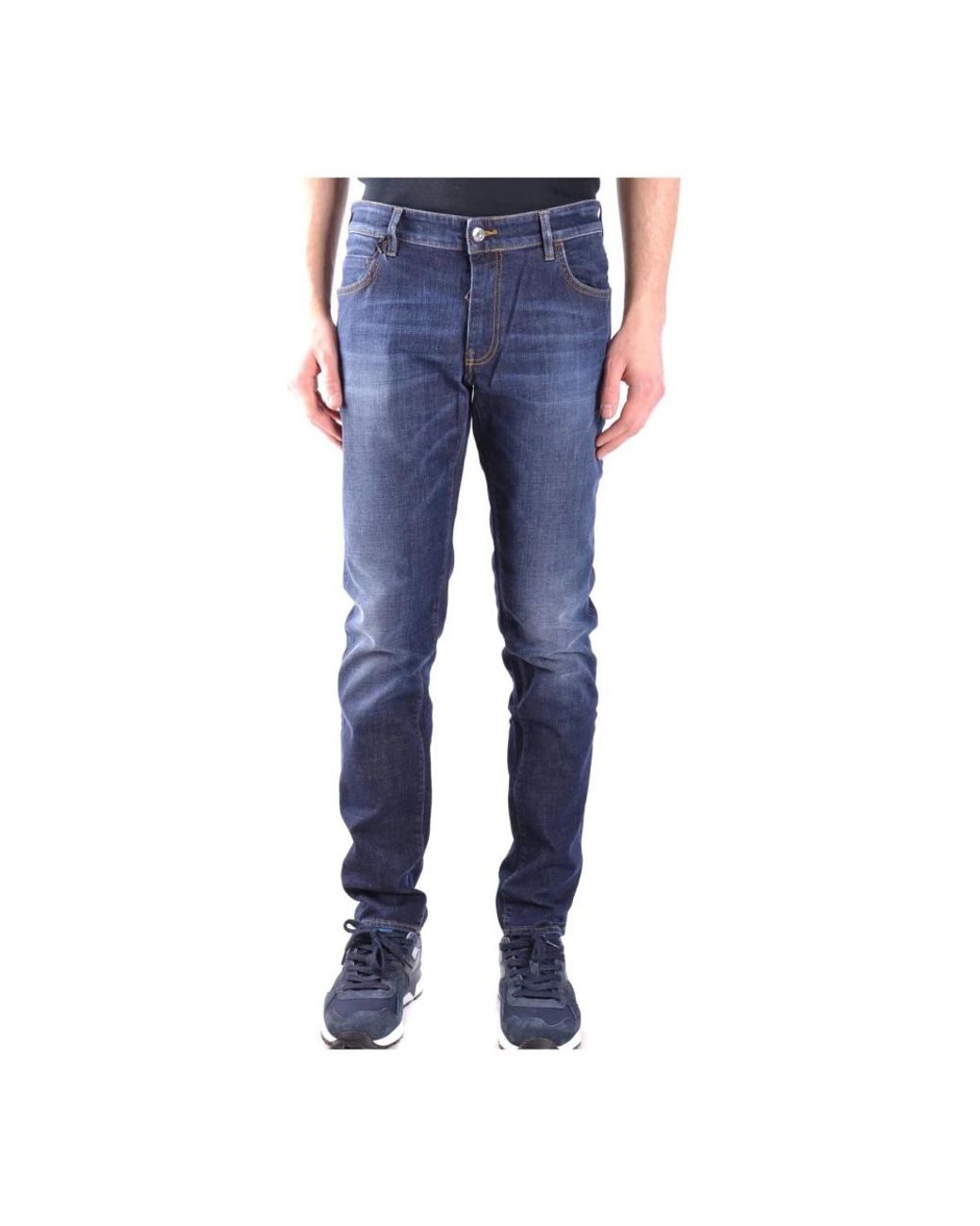 Paolo Pecora Blue Slim-Fit Jeans for men