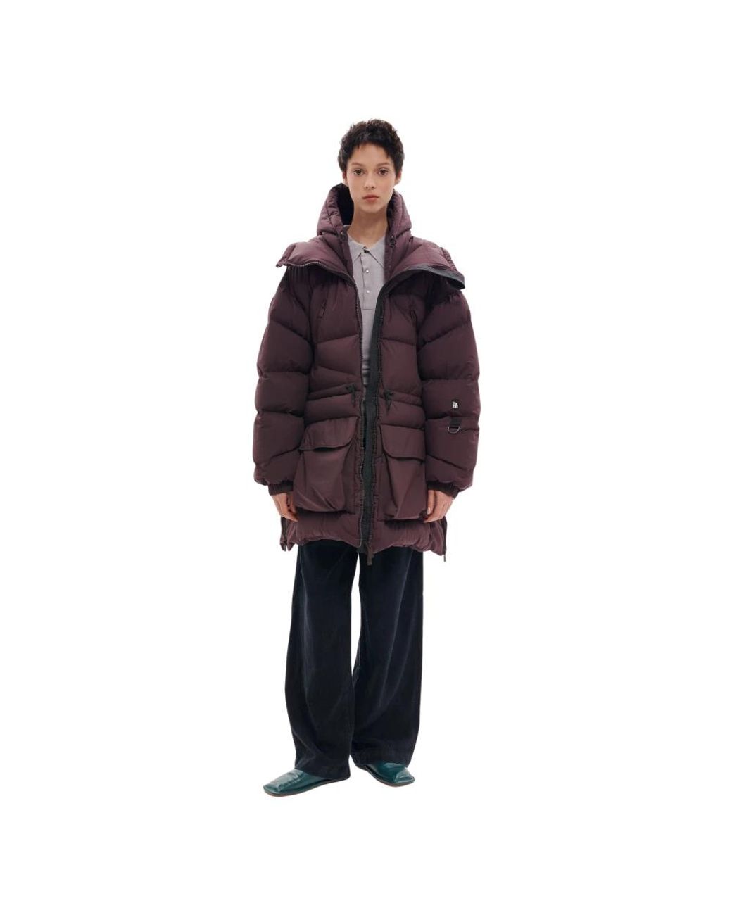 Bacon Clothing Purple Down Coats