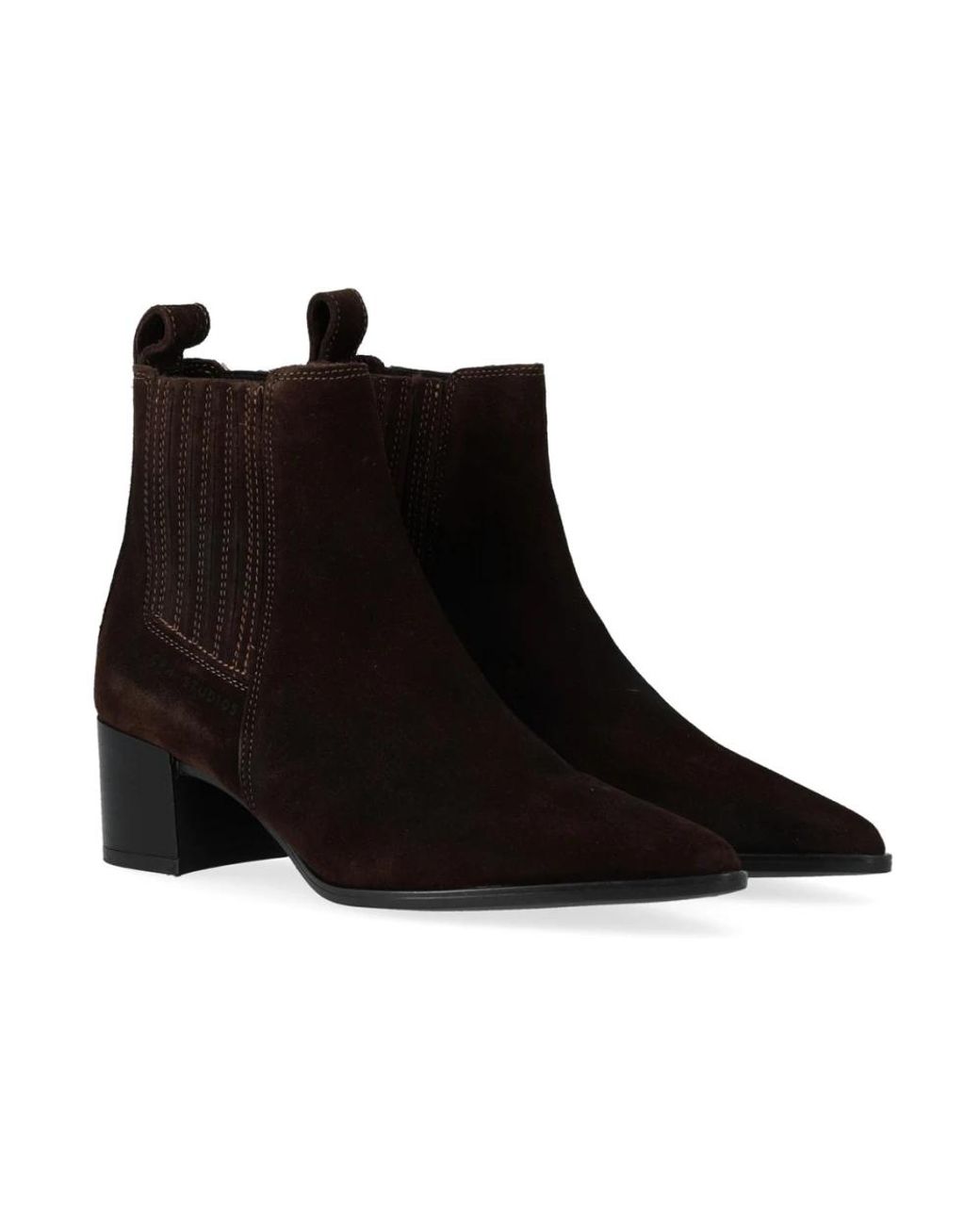 COPENHAGEN Black Heeled Boots