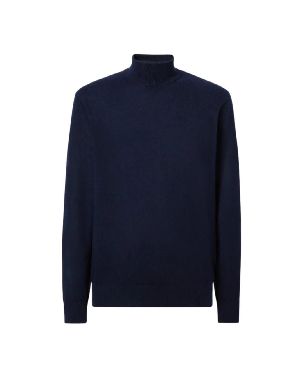 Mc2 Saint Barth Blue Turtlenecks for men