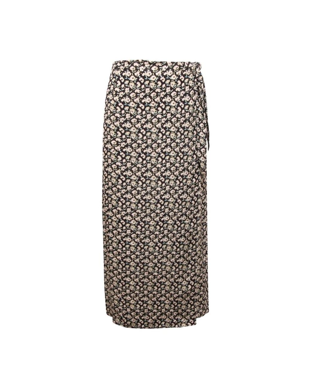 EMMA & GAIA Brown Midi Skirts