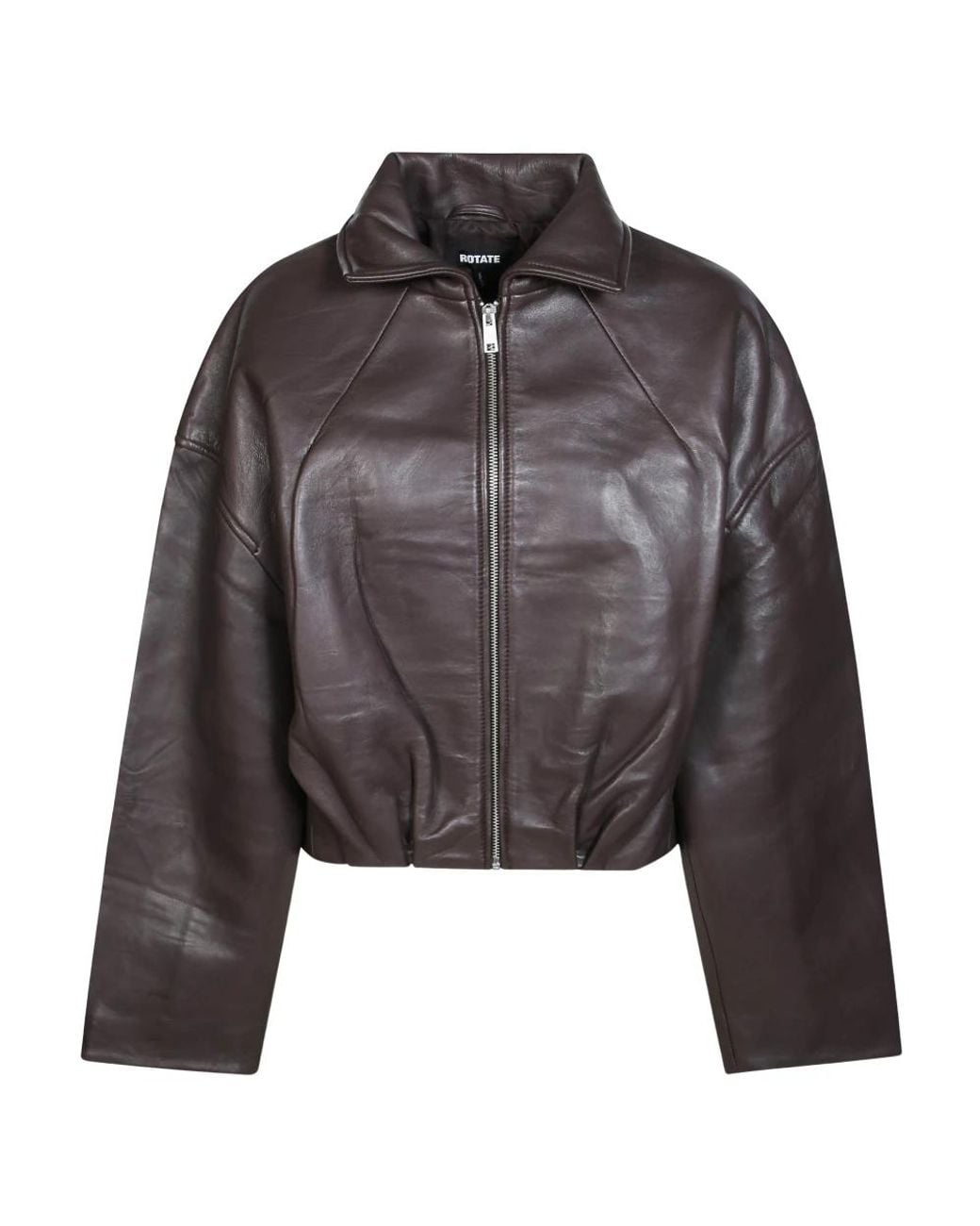 ROTATE BIRGER CHRISTENSEN Black Leather Jackets