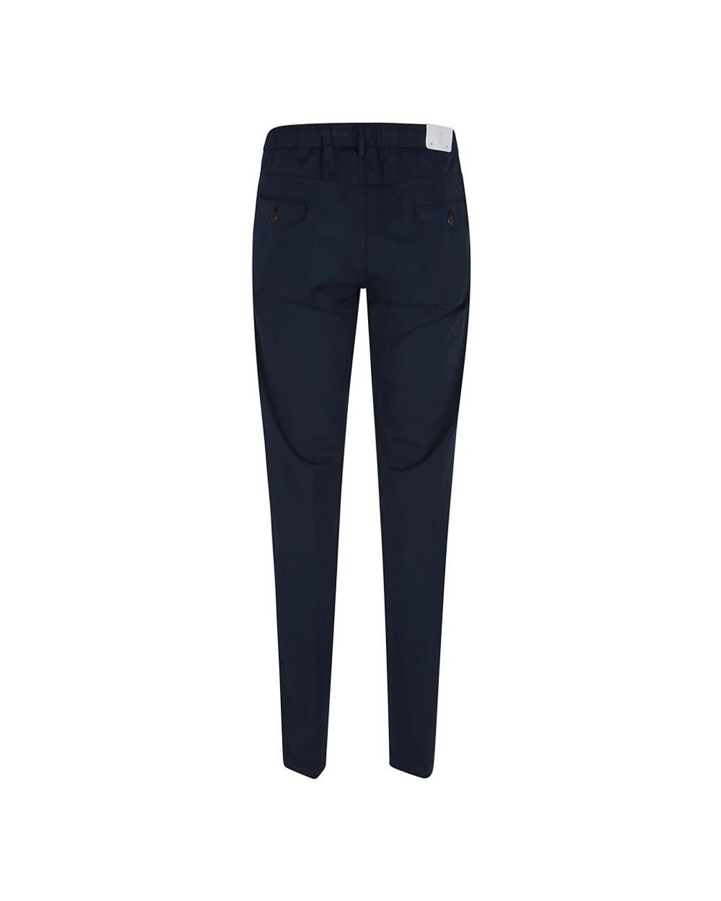 Eleventy Blue Slim-Fit Trousers for men