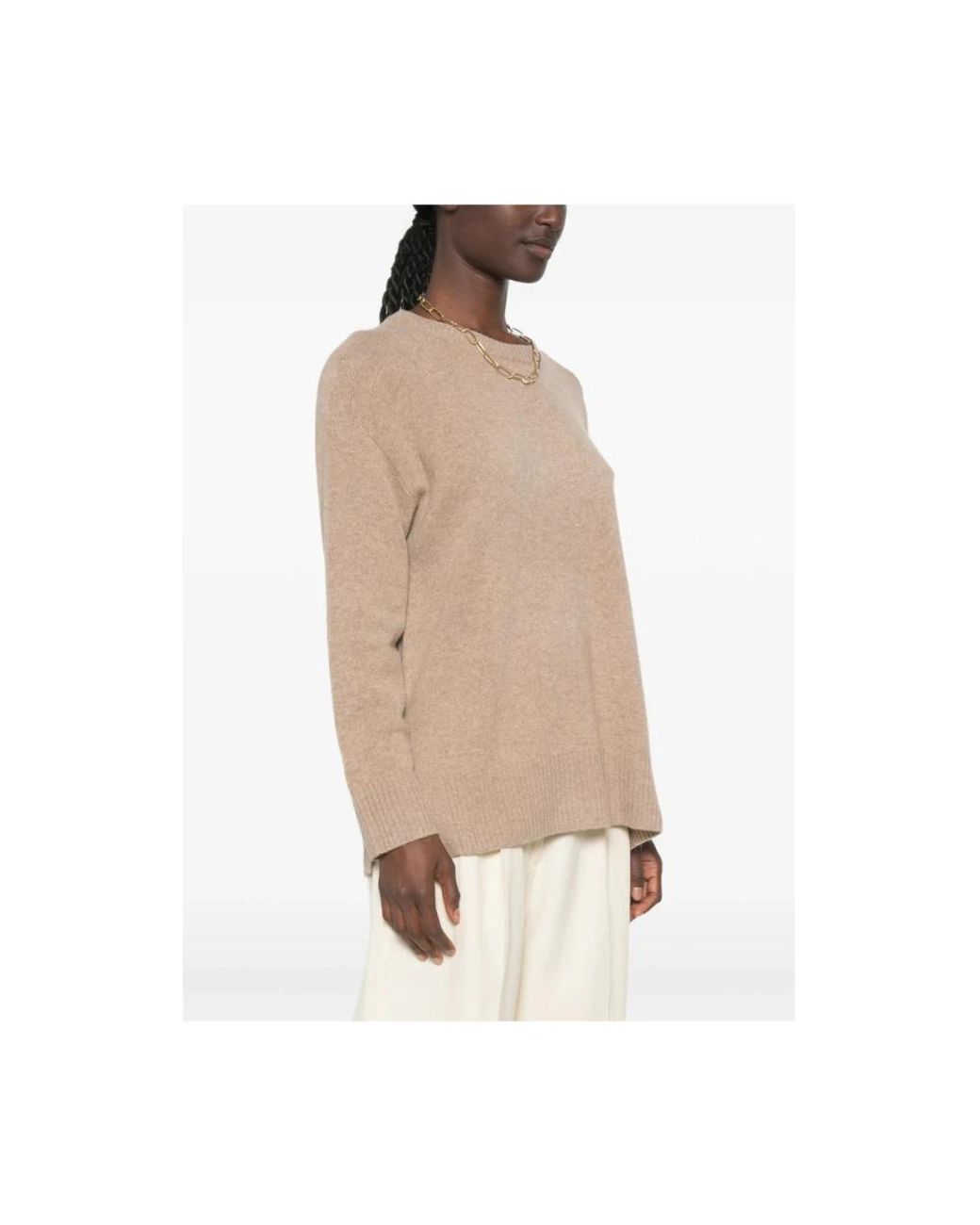 Closed Natural Round-Neck Knitwear