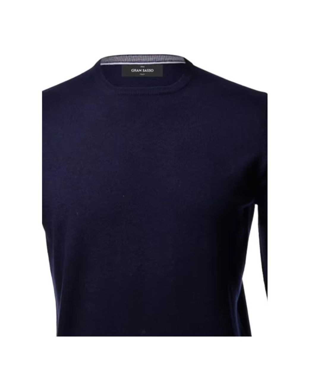 Gran Sasso Blue Round-Neck Knitwear for men