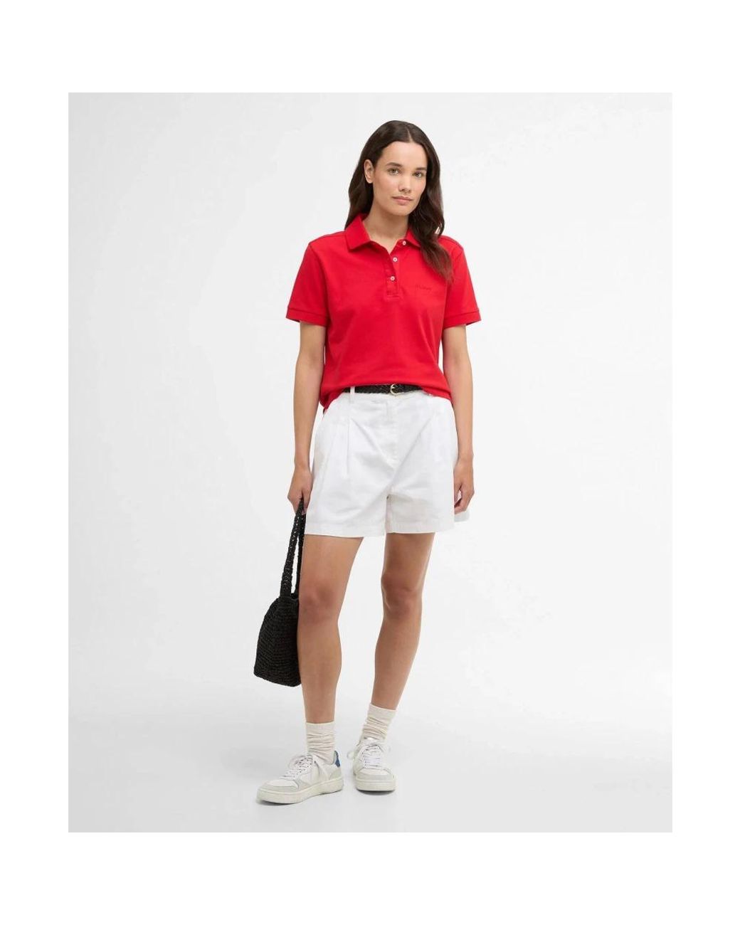 Barbour Red Polo Shirts