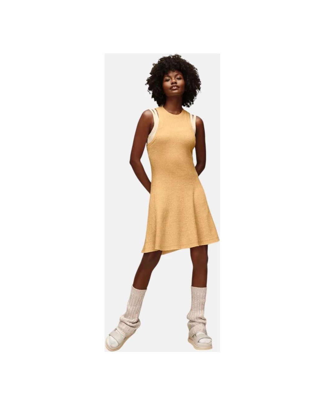 Socks Ugg de color Natural