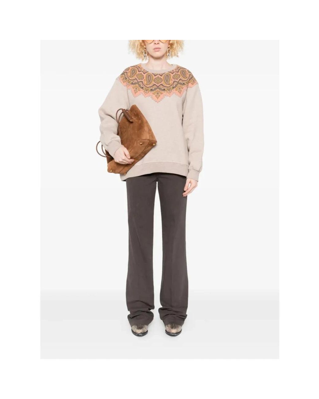 Etro Gray Straight Fit Jeans