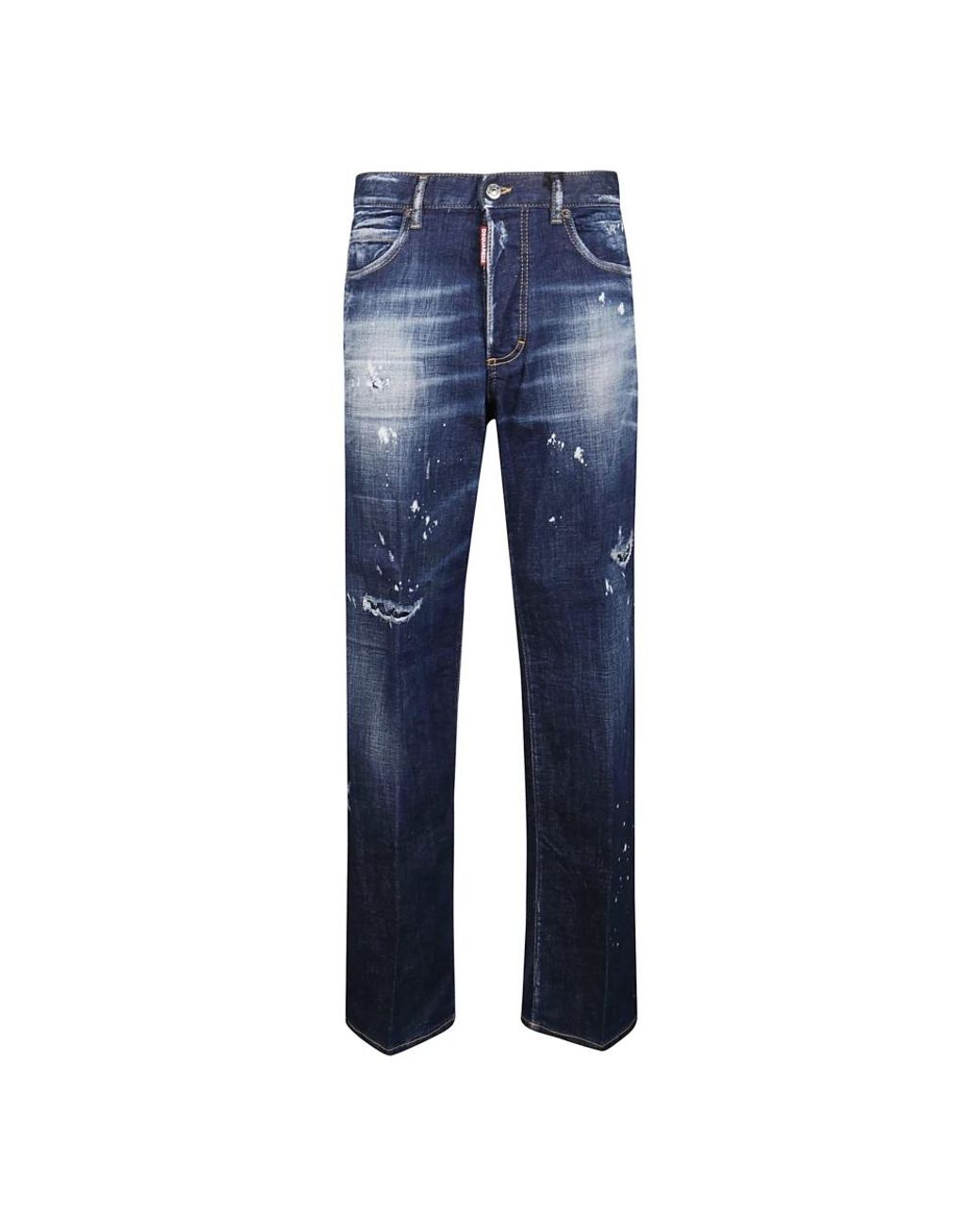 DSquared² Straight Jeans - - Dames in het Blauw | Lyst BE