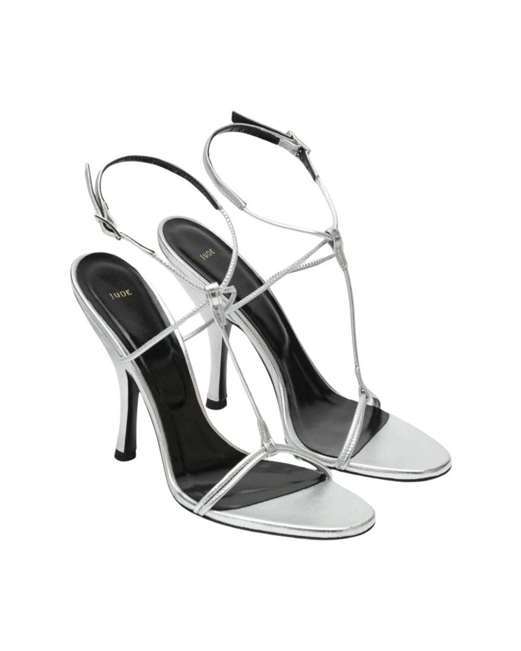 Jude Metallic High Heel Sandals