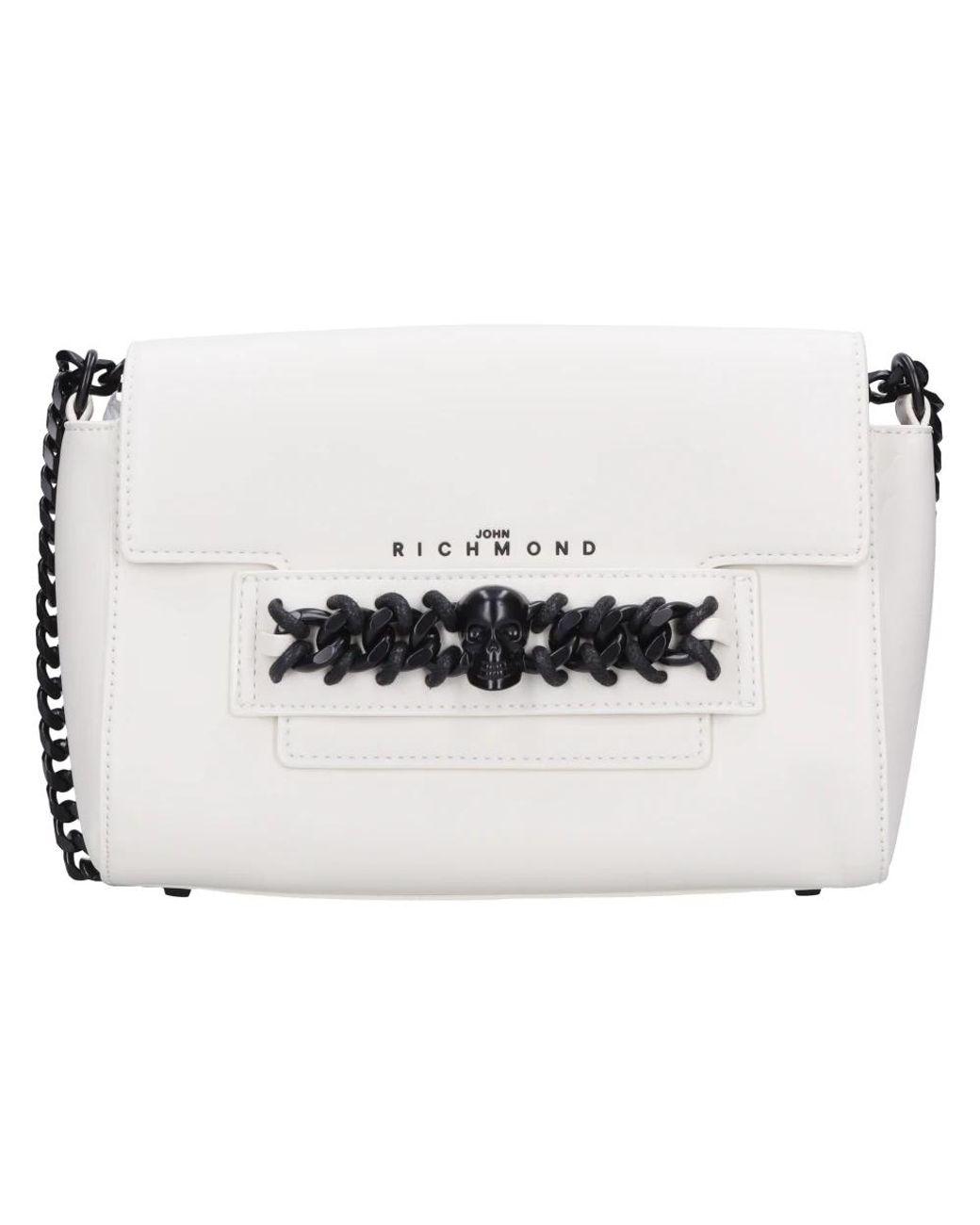 John Richmond White Shoulder Bags