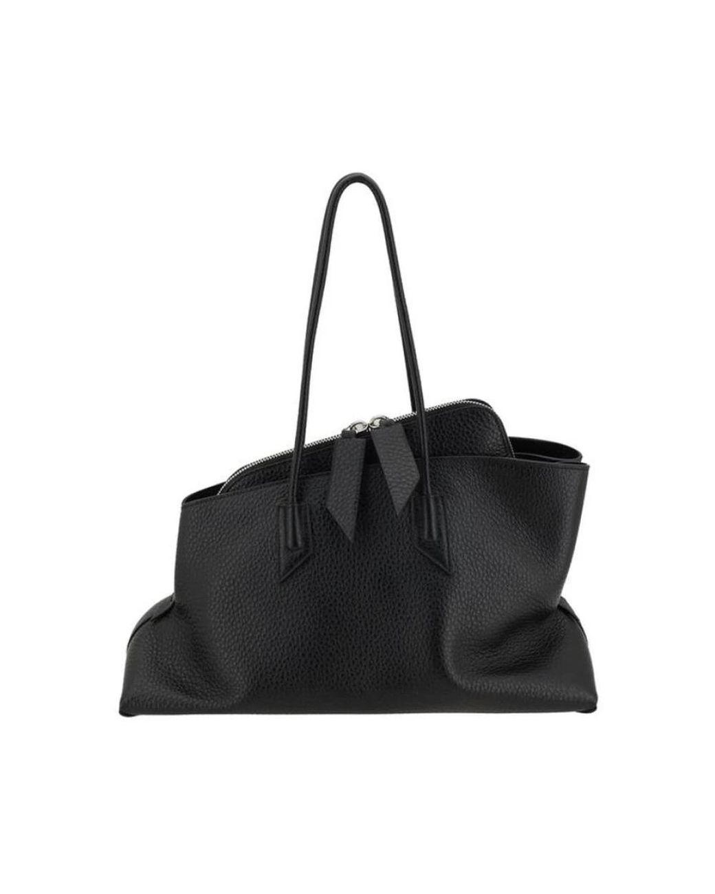 The Attico Black Shoulder Bags