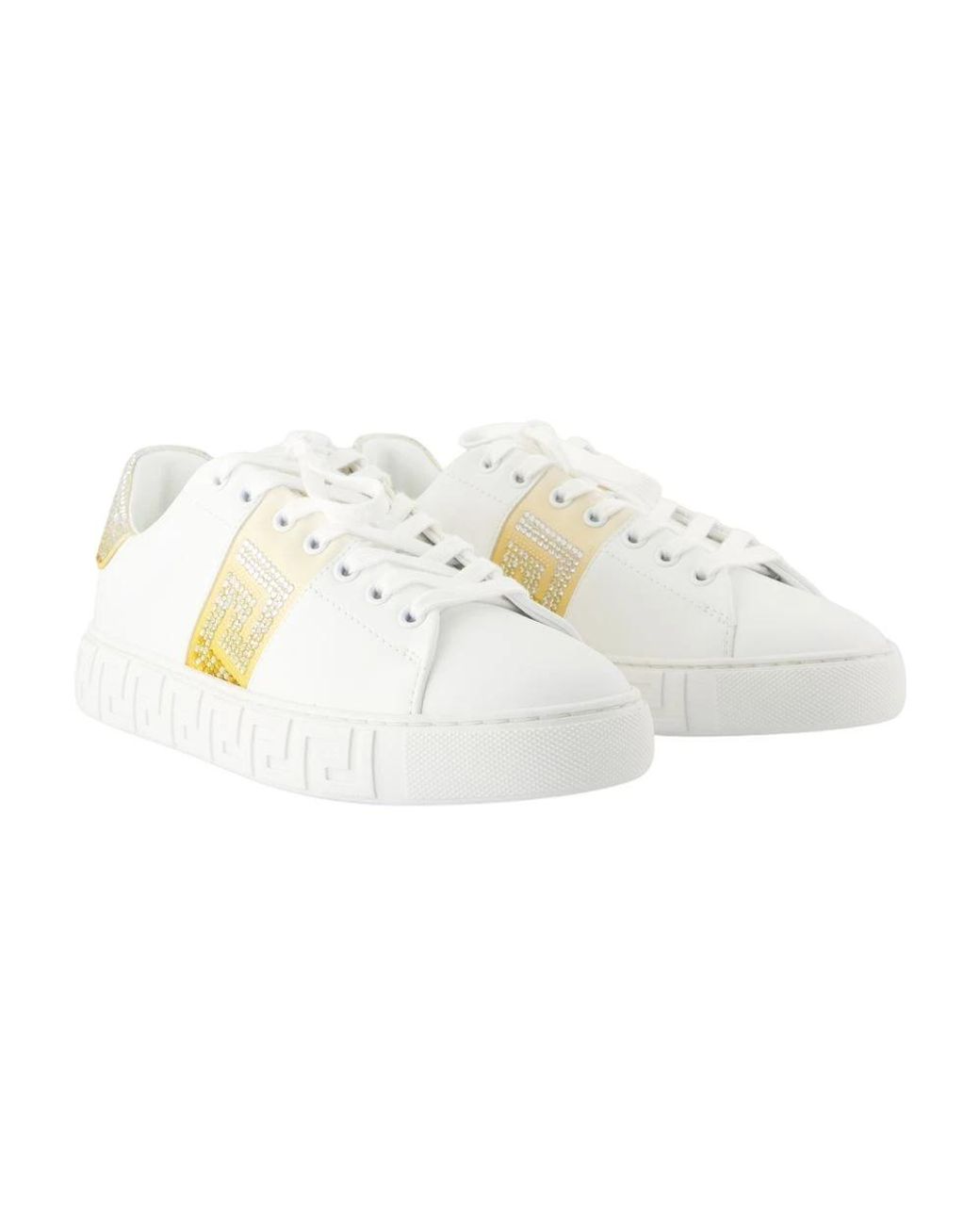 Sneakers di Versace in White
