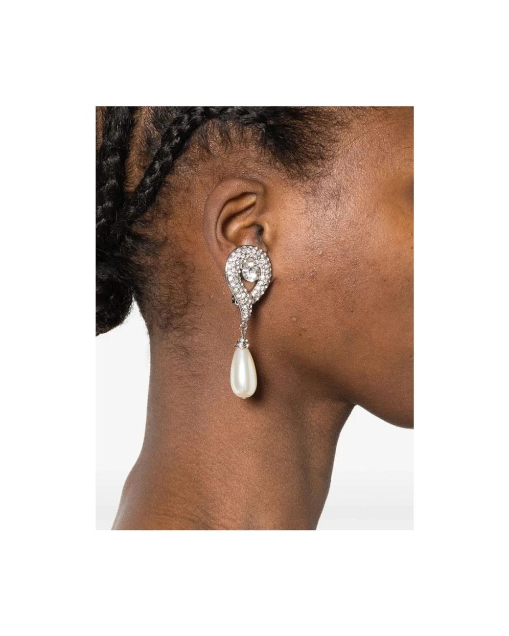 Alessandra Rich Metallic Earrings