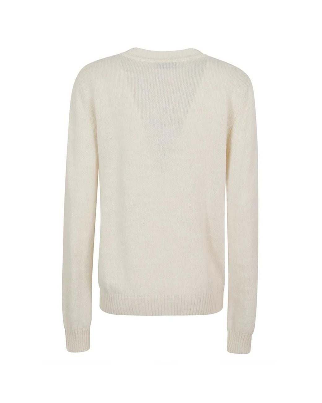 Weekend by Maxmara Gray Round-Neck Knitwear