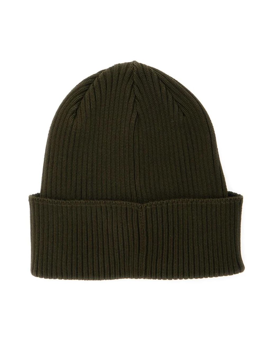 C P Company Green Beanies for men