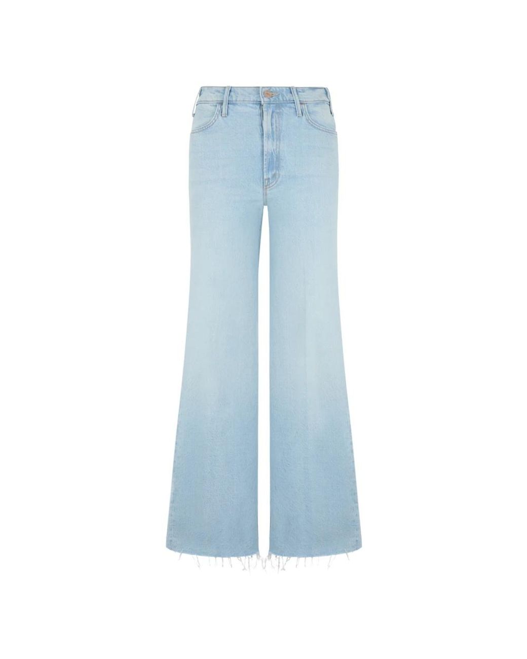 Mother Blue Flared Jeans