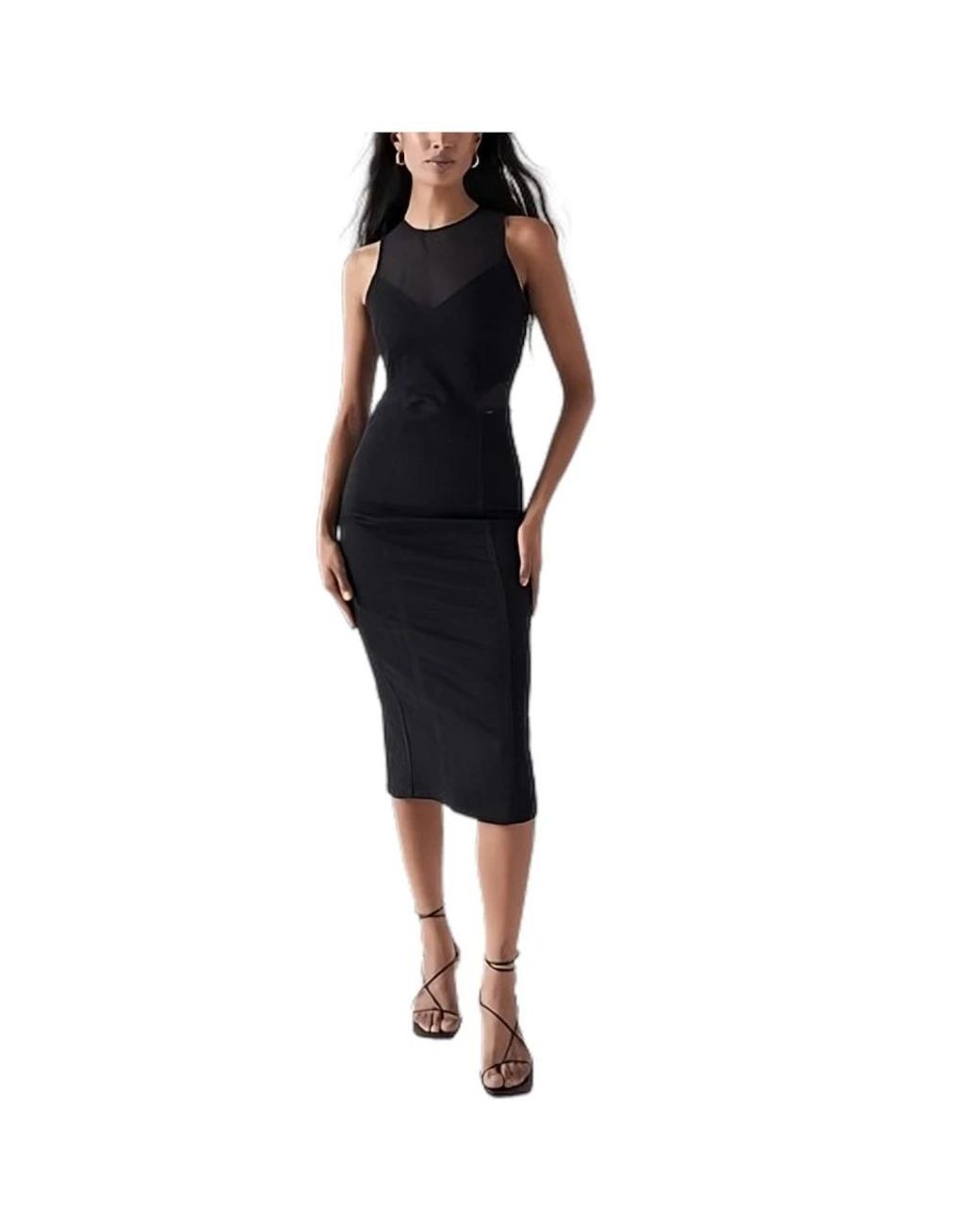 Salsa Jeans Black Midi Dresses
