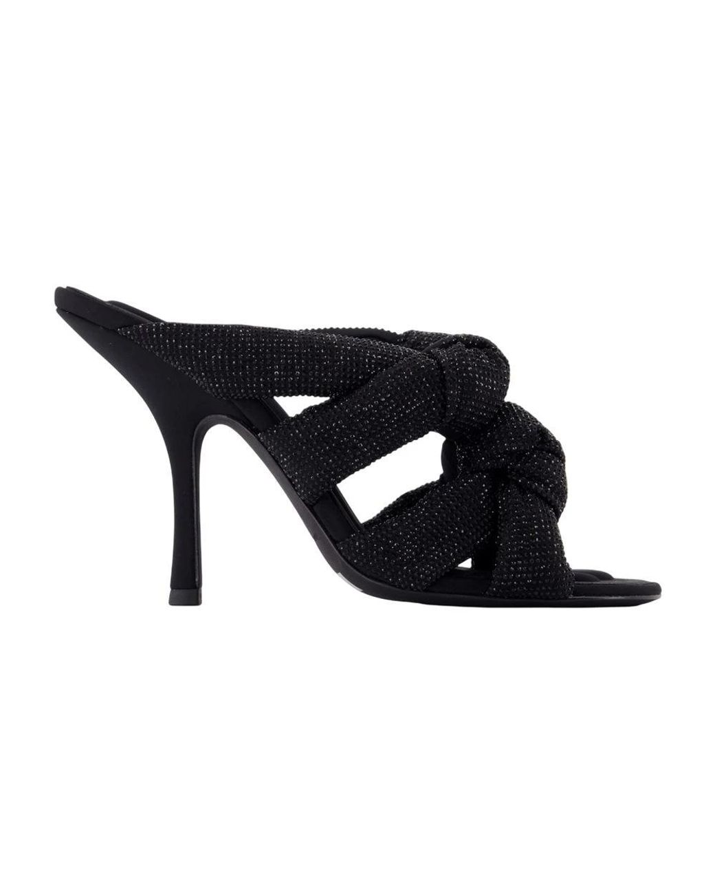Alexander Wang Black Heeled Mules