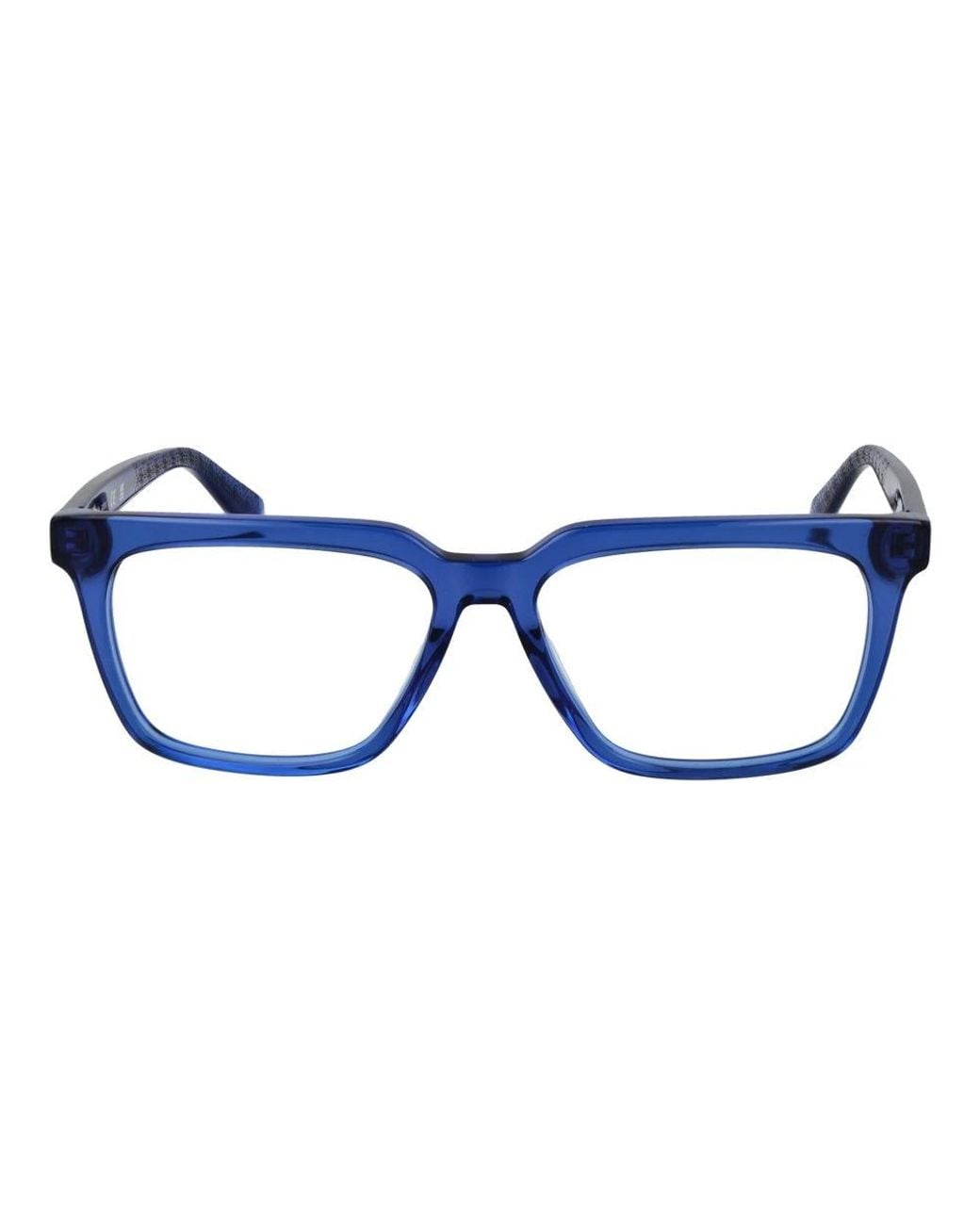 Guess Blue Acetate Glasses (Frames) for men
