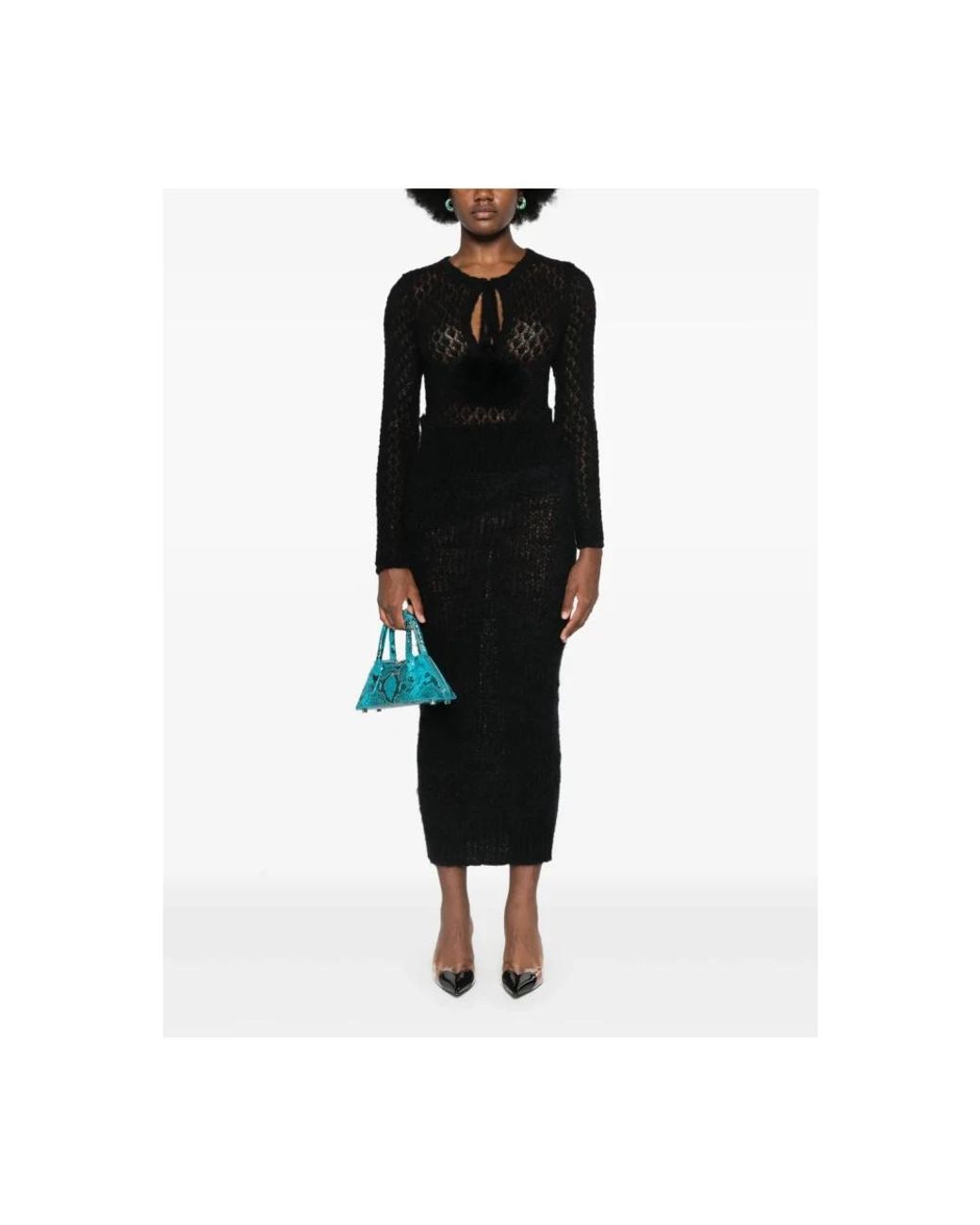Blumarine Black Midi Skirts