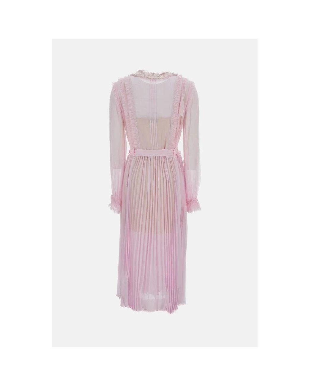 Self-Portrait Pink Midi Dresses