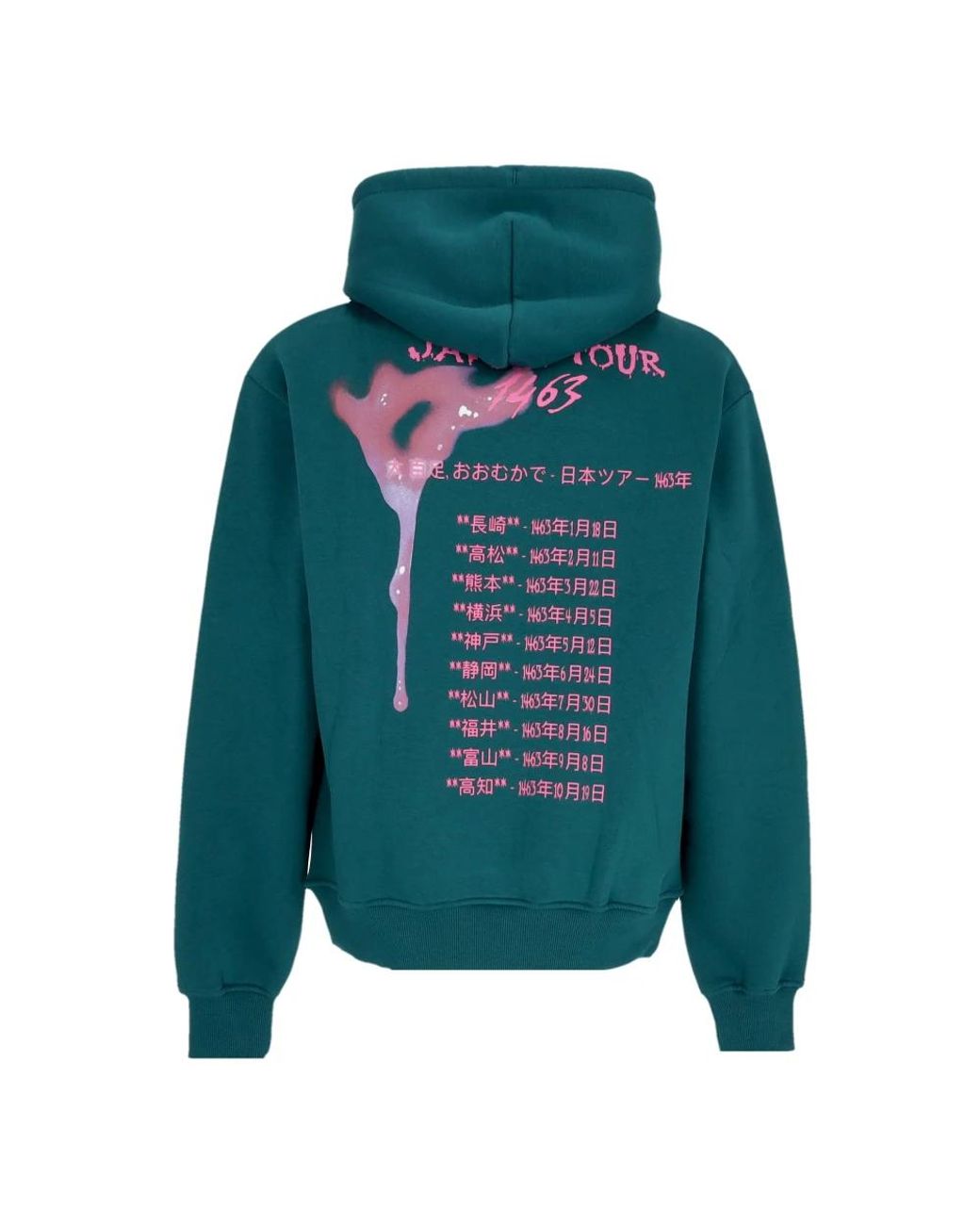 DOLLY NOIRE Green Hoodies for men
