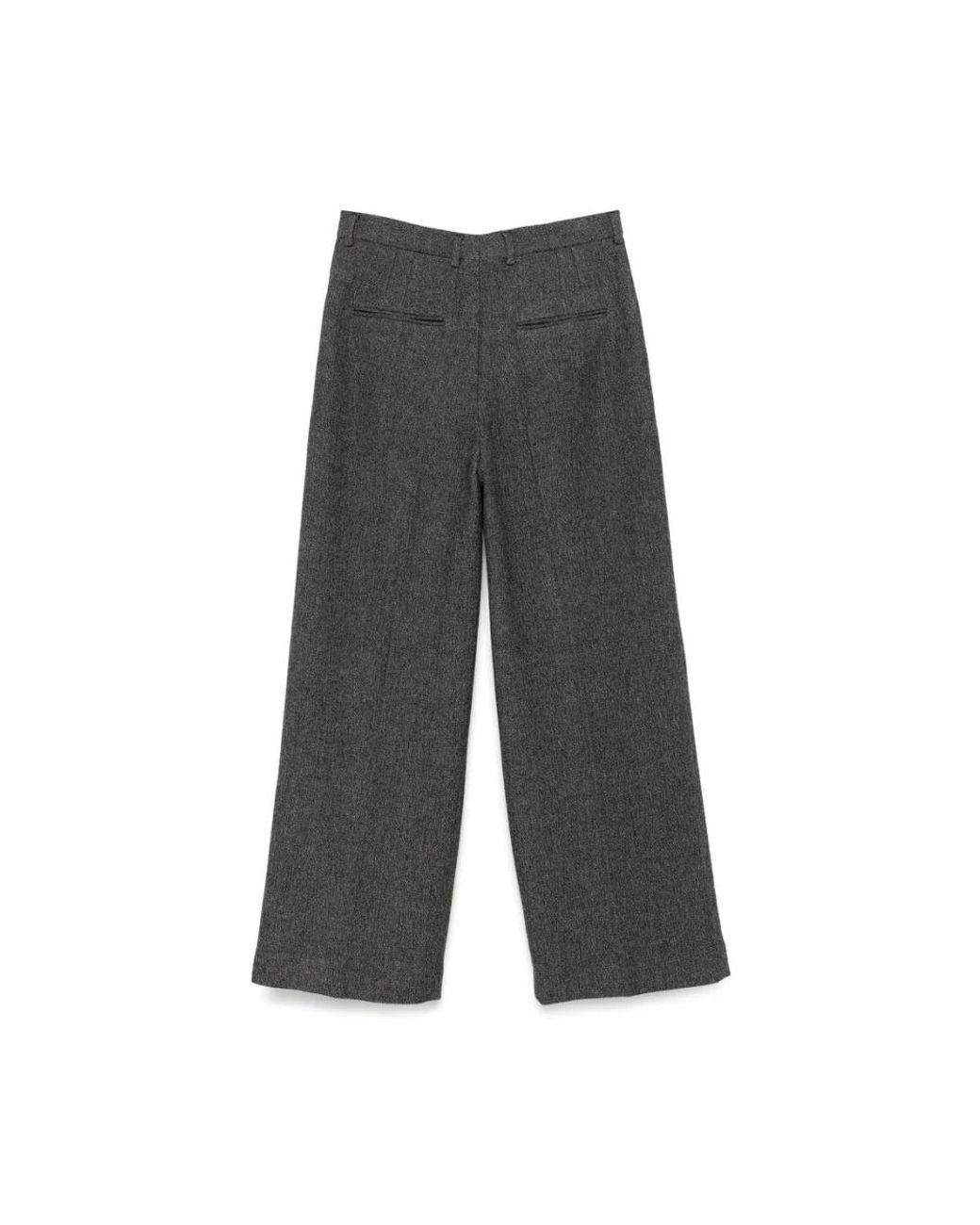 Mark Kenly Domino Tan Gray Wide Trousers