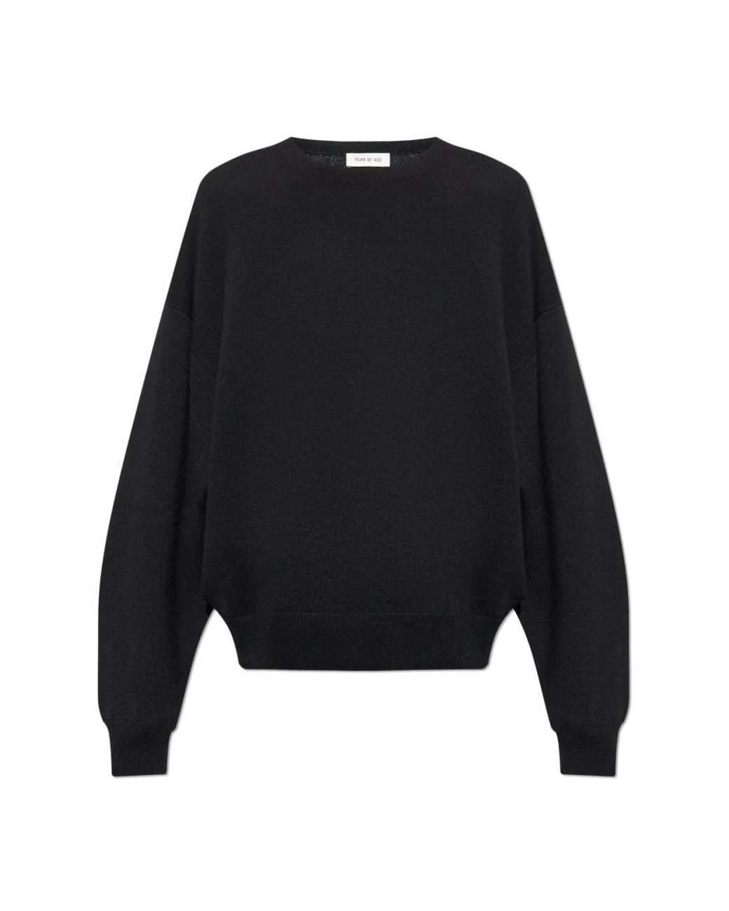 Fear Of God Black Round-Neck Knitwear for men