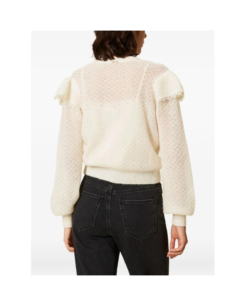 Cardigans Twinset de color White