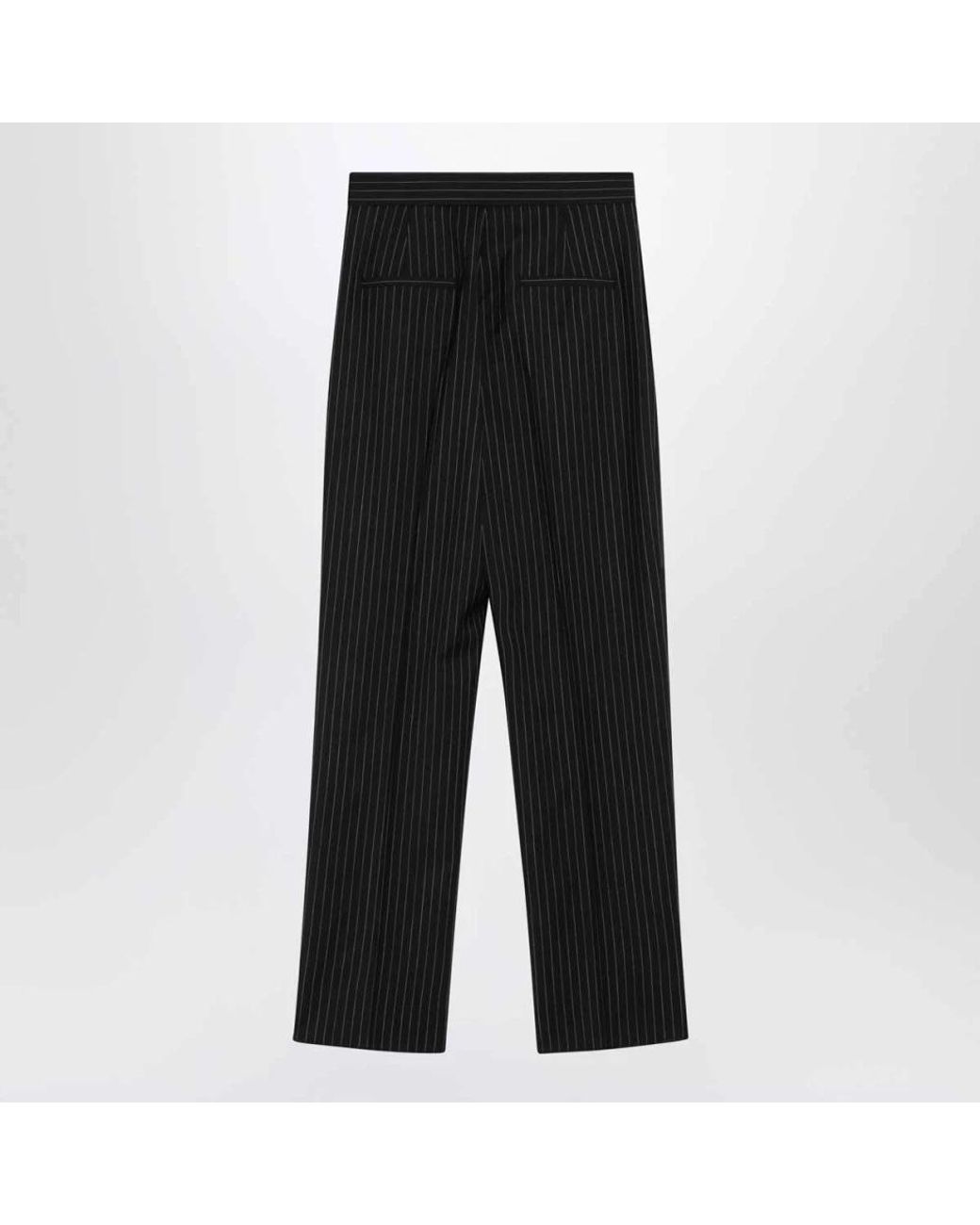 Max Mara Black Slim-Fit Trousers