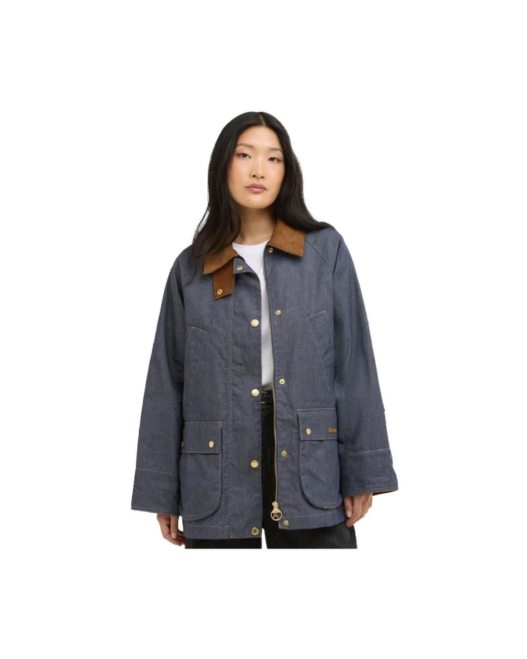 Barbour Blue Asker Light Jacket