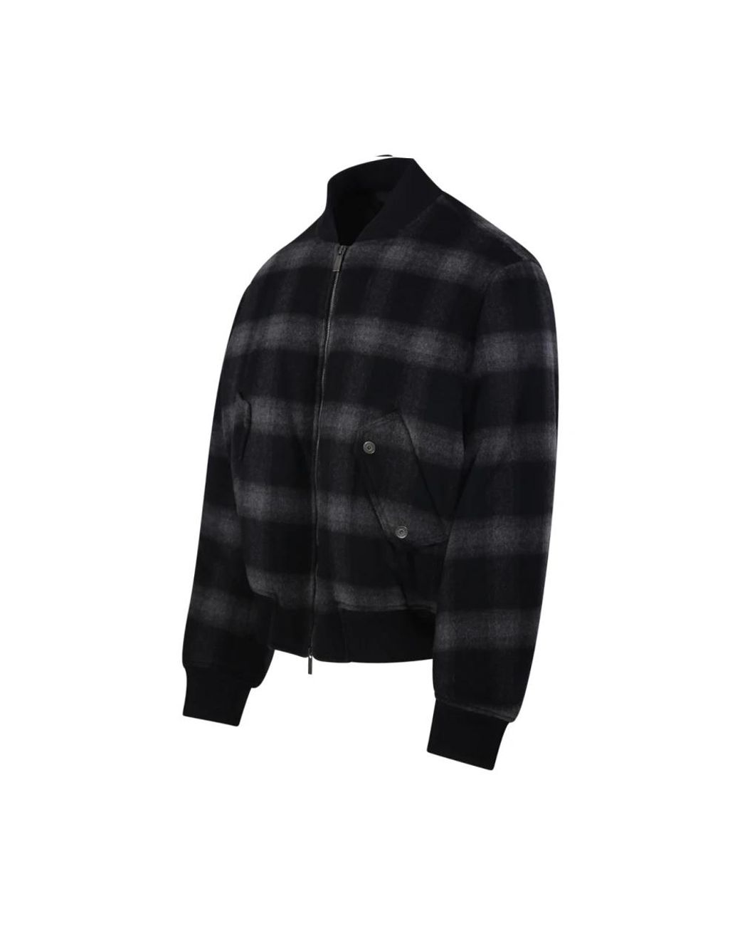 Off-White c/o Virgil Abloh Black Bomber Jackets for men