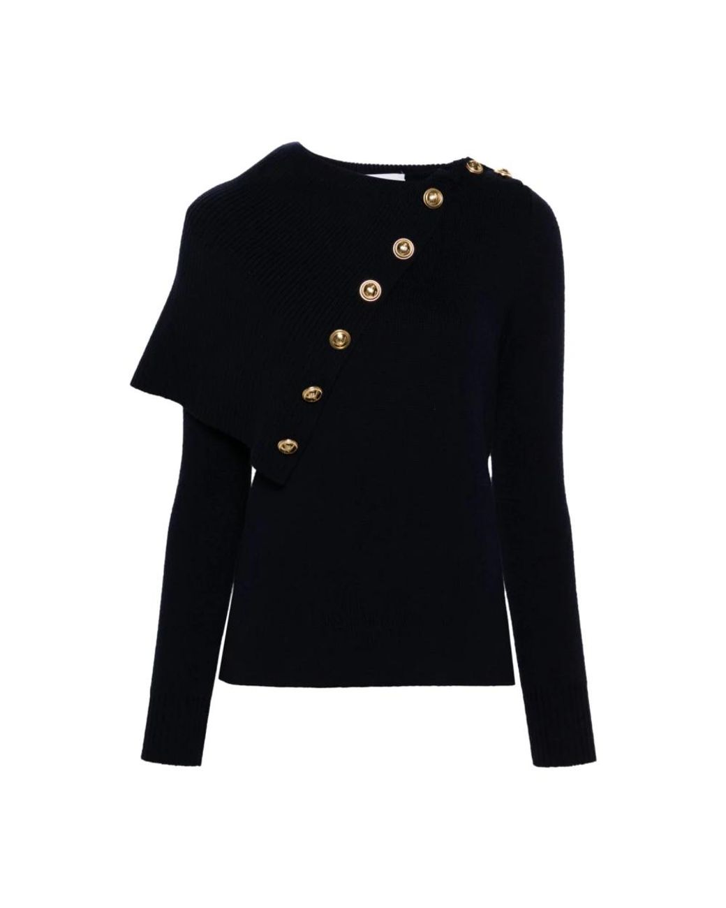Rabanne Black Round-Neck Knitwear