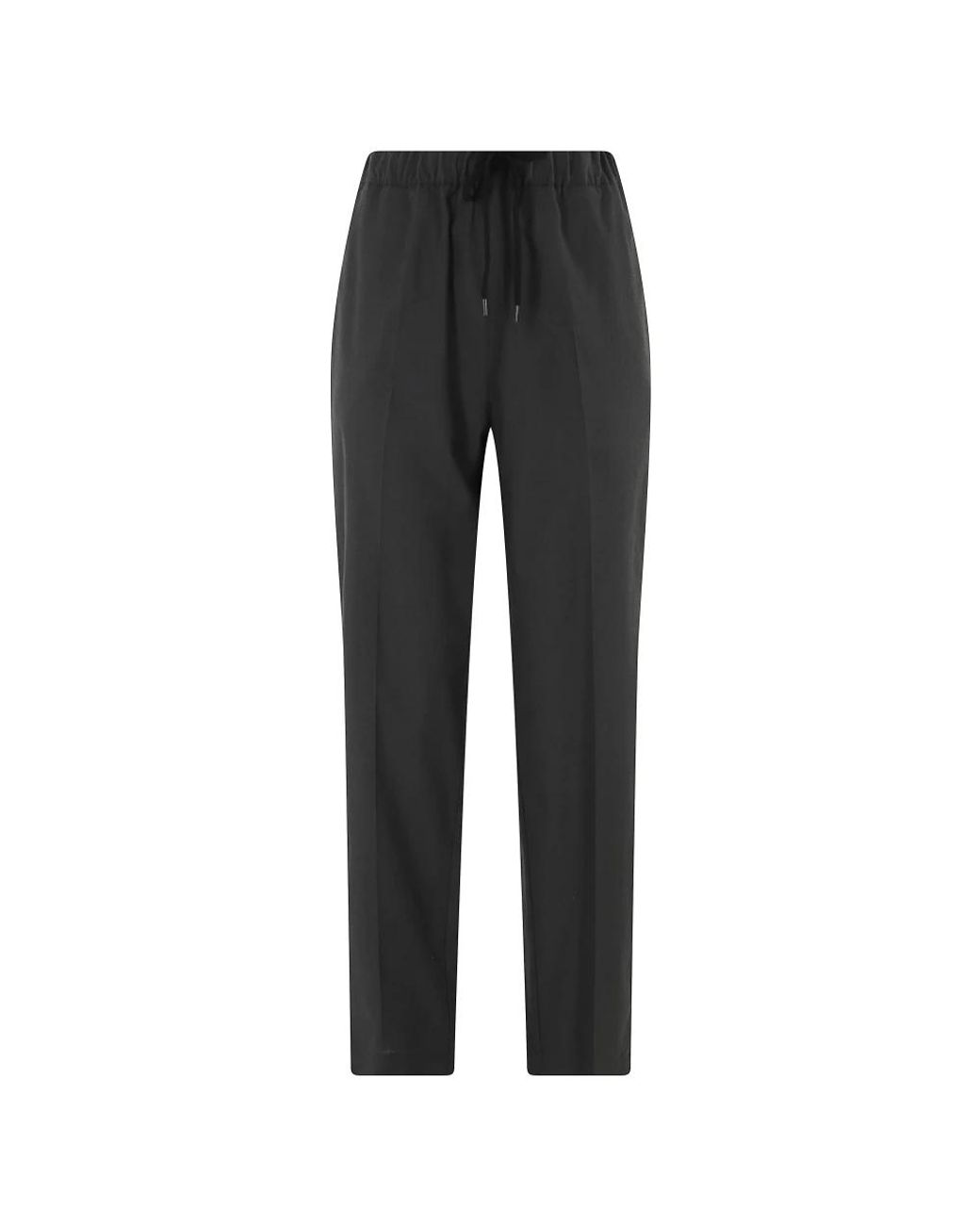 MM6 by Maison Margiela Gray Straight Trousers