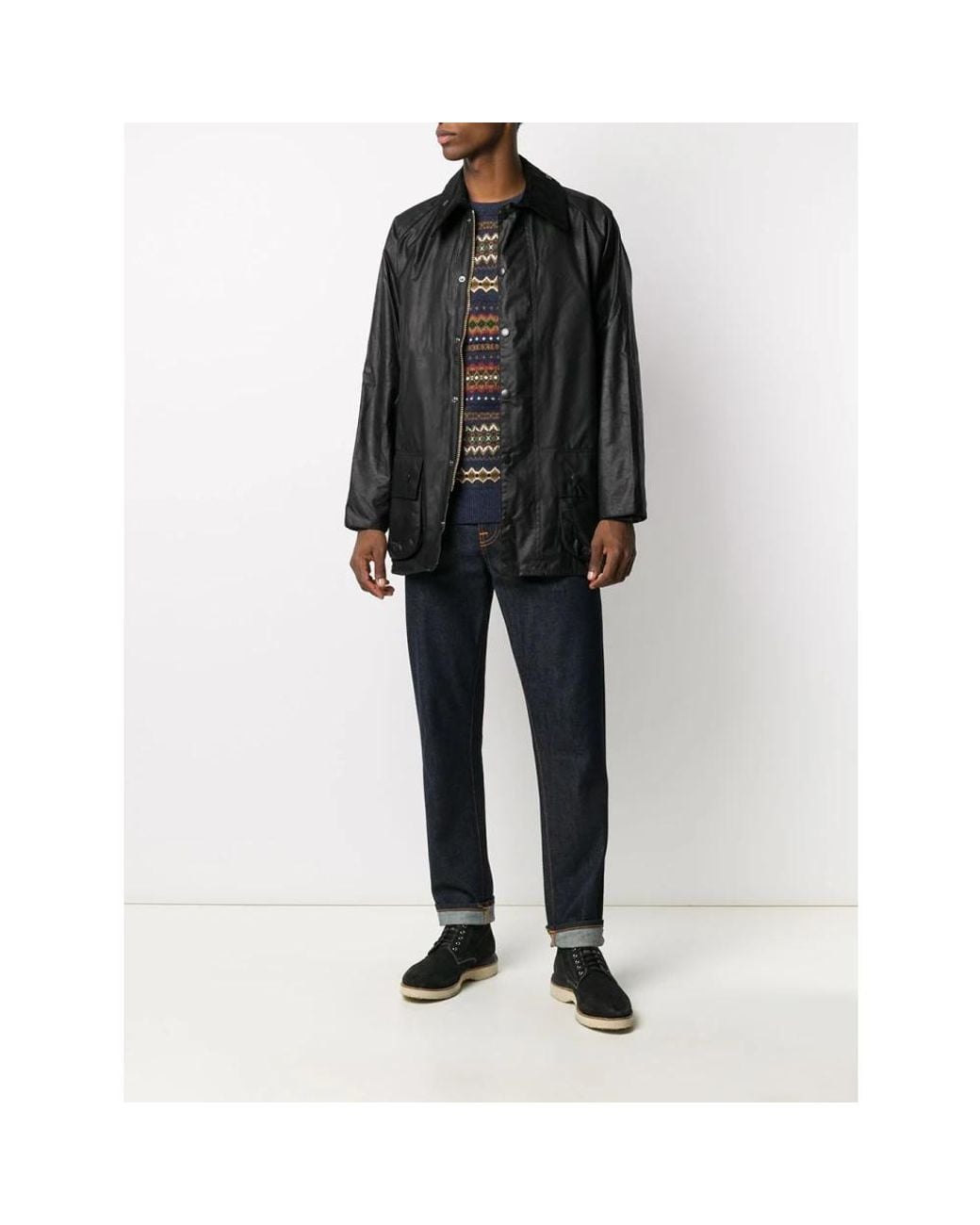 Light Jackets Barbour de hombre de color Black