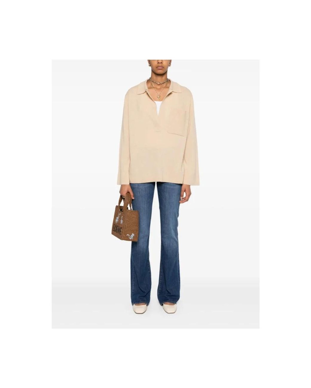 7 For All Mankind Blue Bootcut Jeans