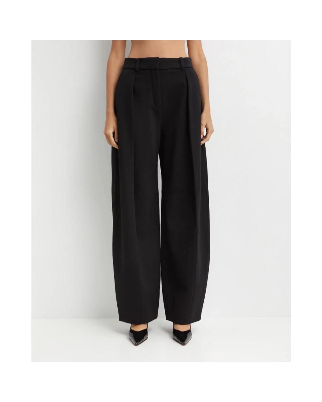 Jacquemus Black Wide Trousers