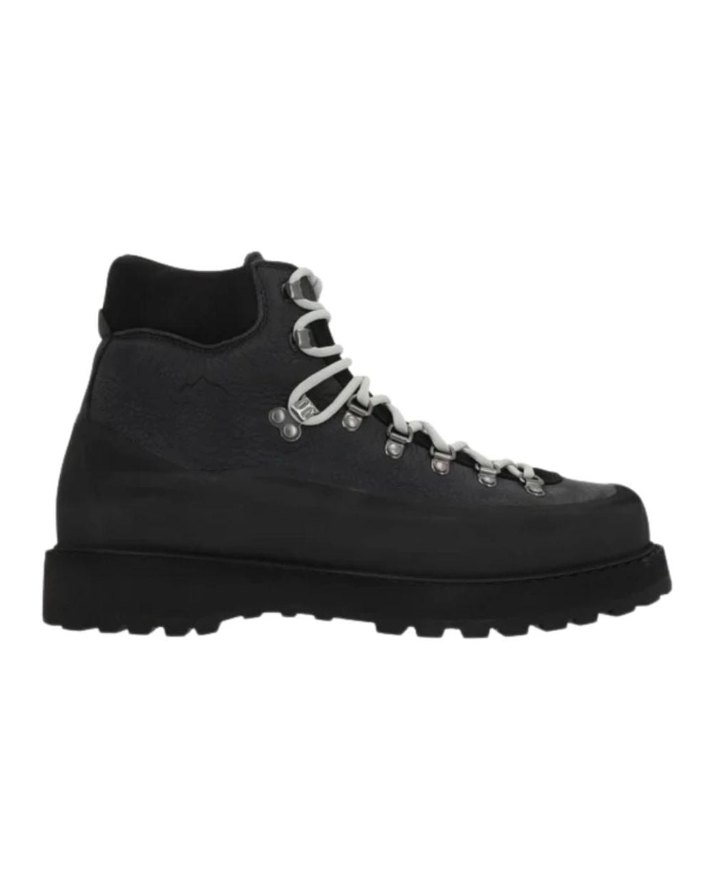 Diemme Black Lace-Up Boots for men
