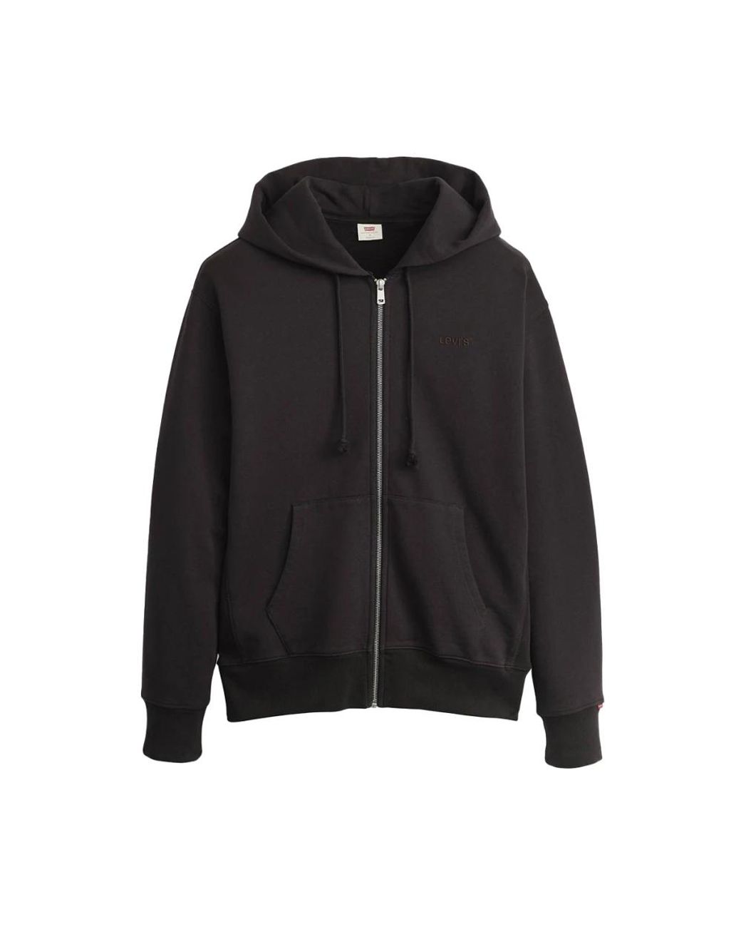 Zip-Throughs di Levi's in Black da Uomo