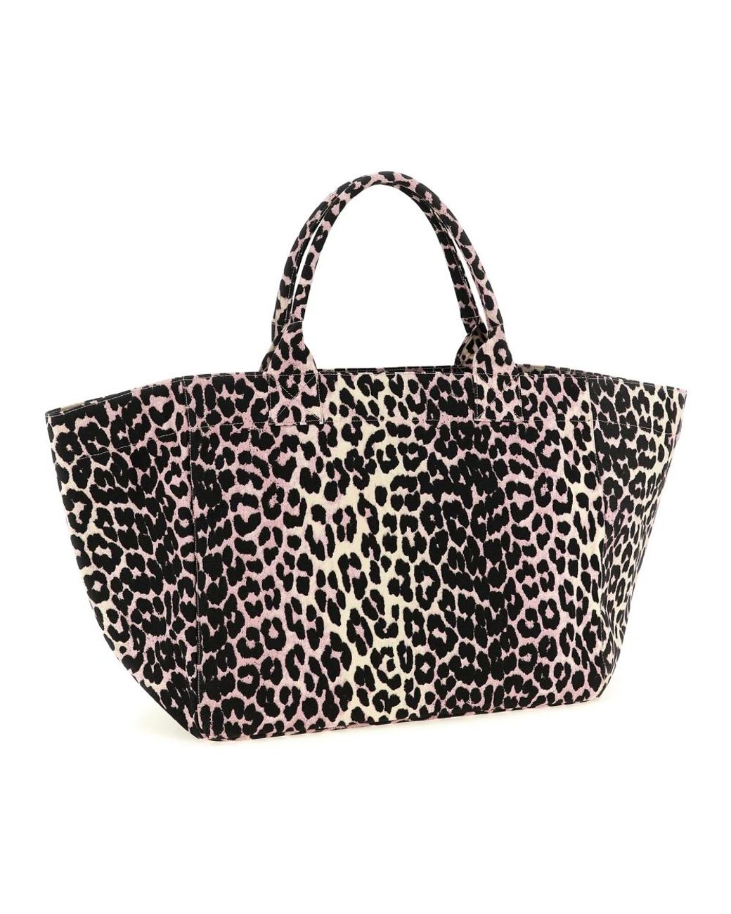 Ganni Black Shopping Bags