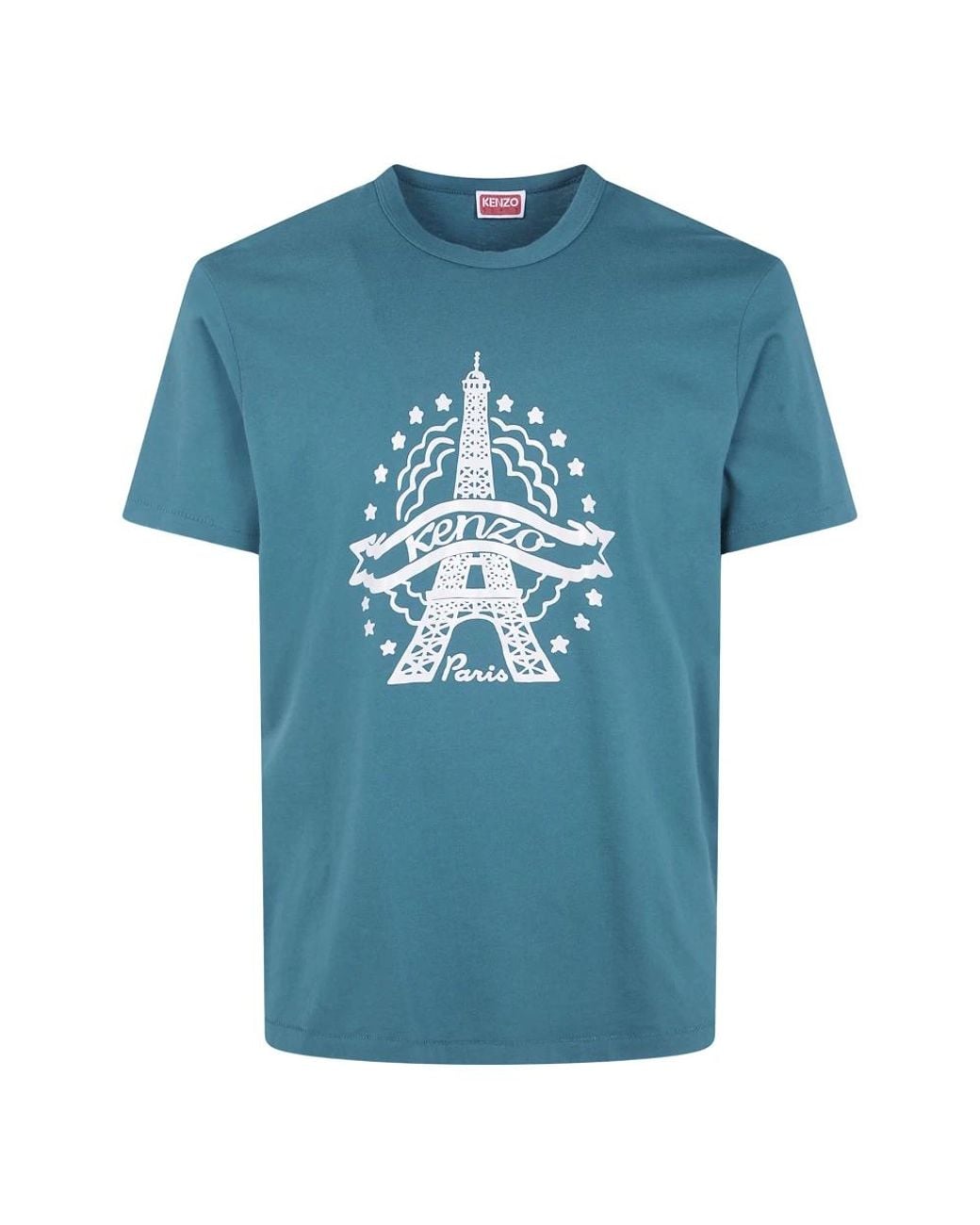 KENZO Blue T-Shirts for men