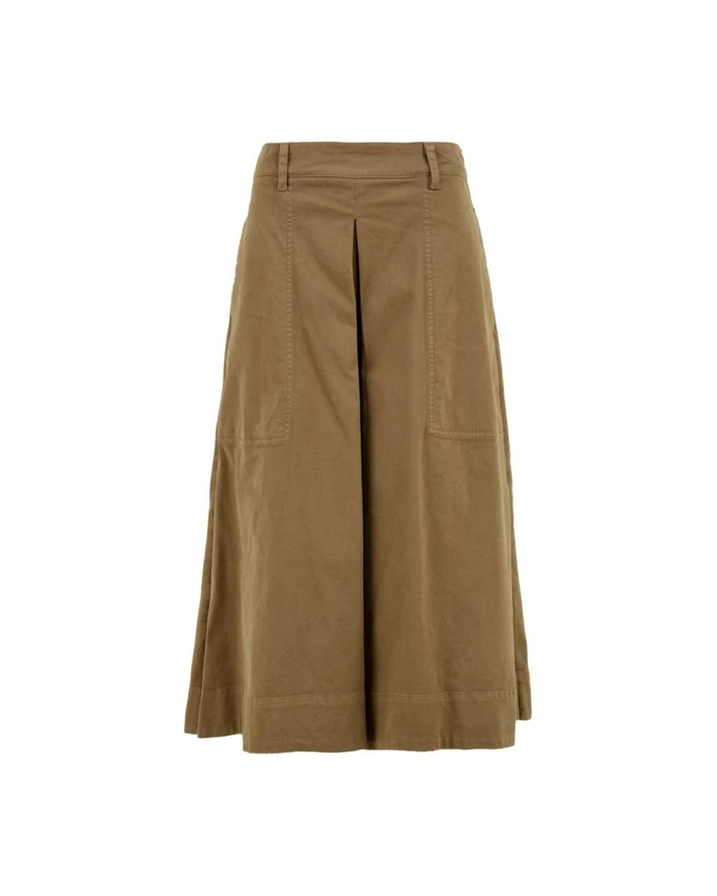 Midi Skirts Aspesi en coloris Natural