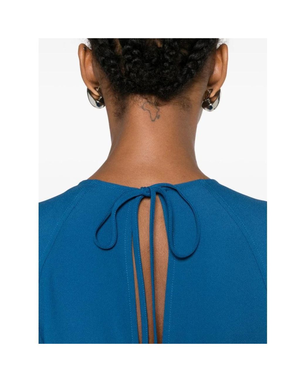 Stella McCartney Blue Midi Dresses