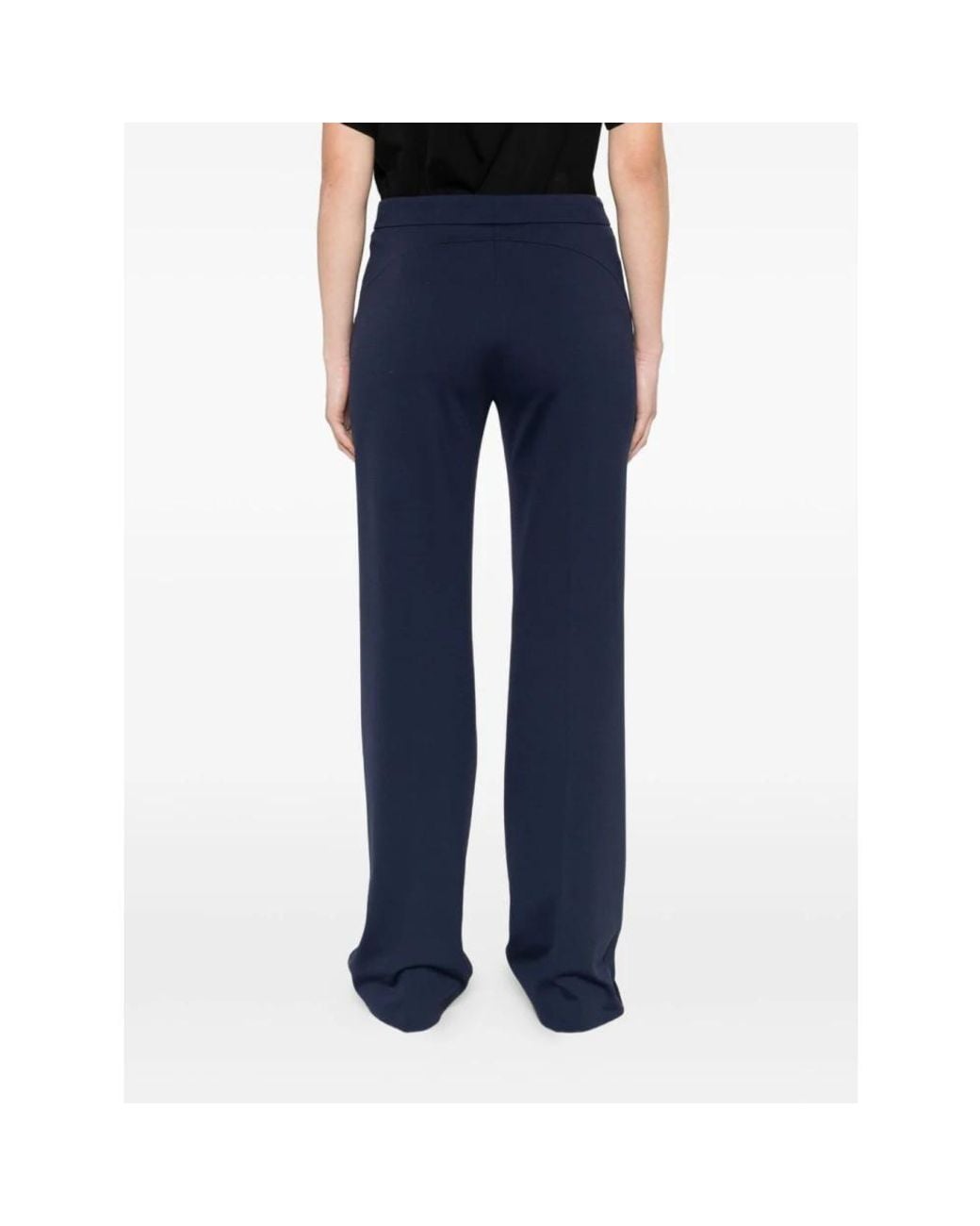 Pinko Blue Straight Trousers