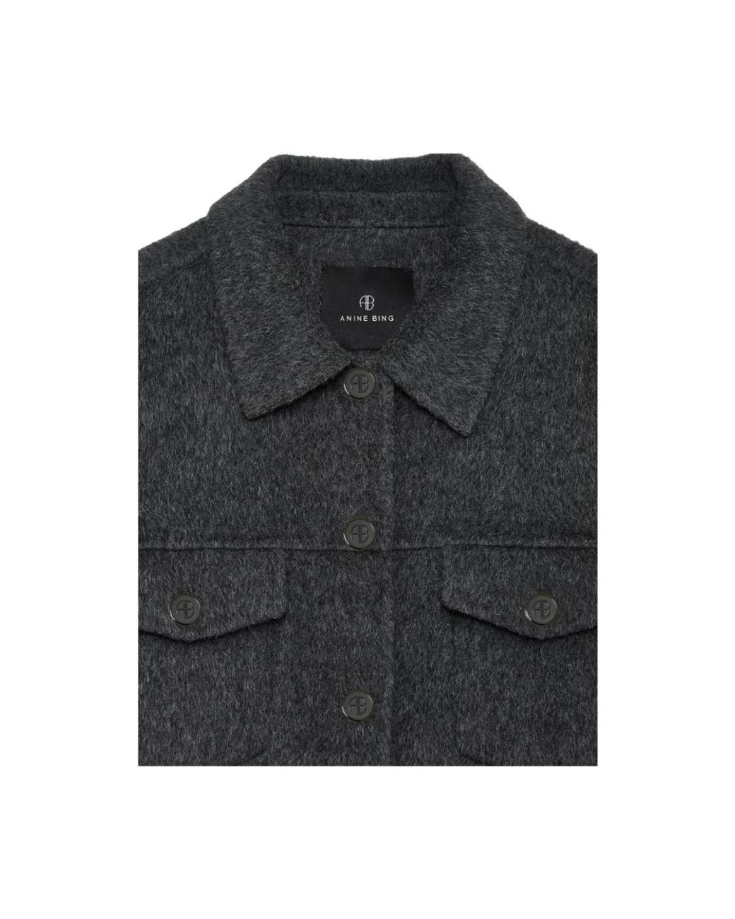 Anine Bing Gray Light Jackets