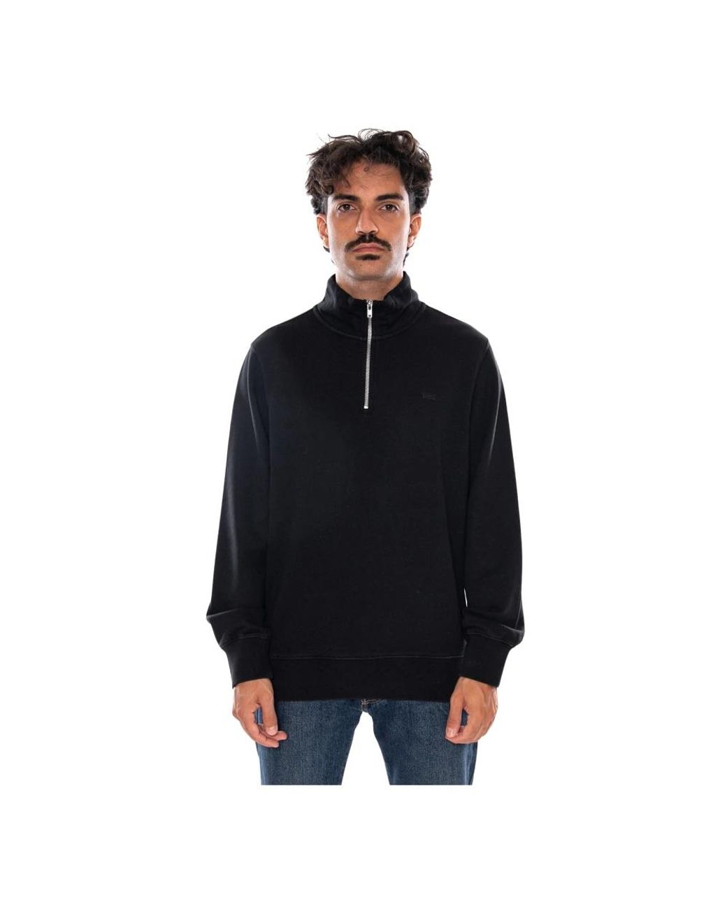 Zip-Throughs di Levi's in Black da Uomo