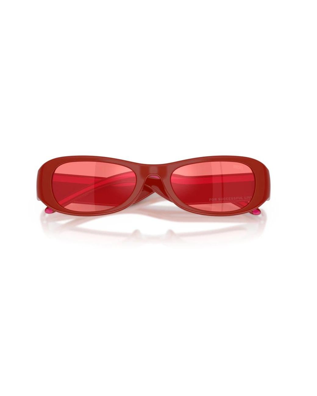 DIESEL Red Sunglasses