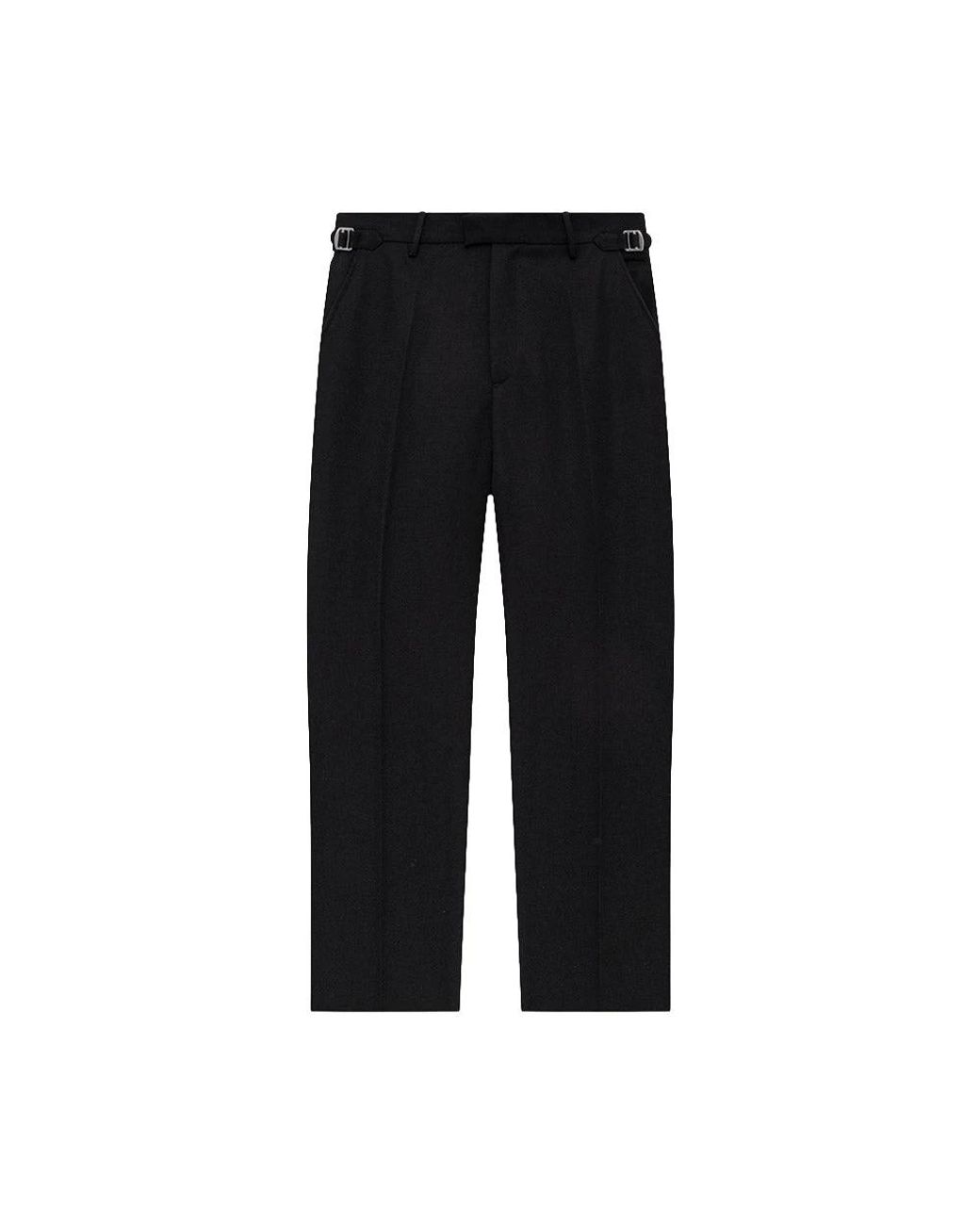 Rhude Provence Tailored Straight Leg Pants in het Black voor heren